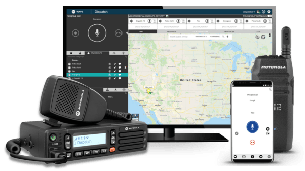 WAVE portofoon dispatcher over 4G