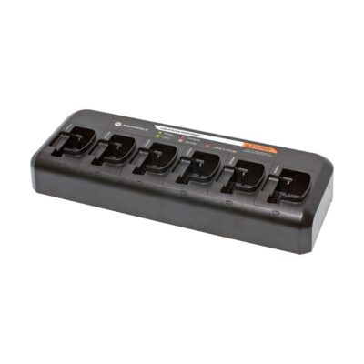 Motorola zesvoudige multilader voor de DP1400 en CP040