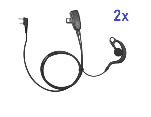 Incotech 2-pack C-ring oortje K1 | ECH1040-K1
