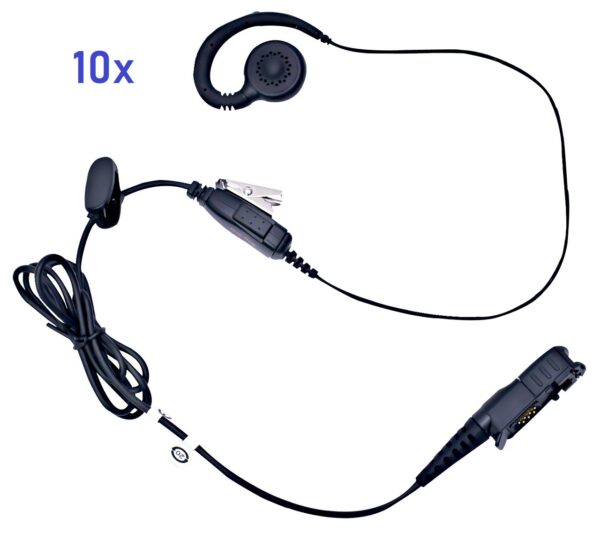 Motorola 10-pack C-ring oortje M12 | PMLN5727A
