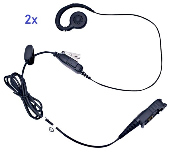 Motorola 2-pack C-ring oortje M12 | PMLN5727A