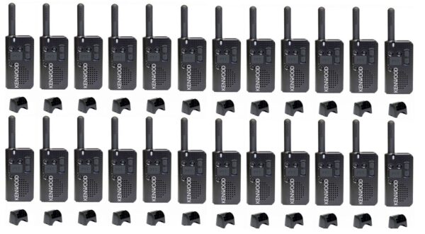 Set van 24 Kenwood PKT-23E vergunningsvrij met laders | PKT-23