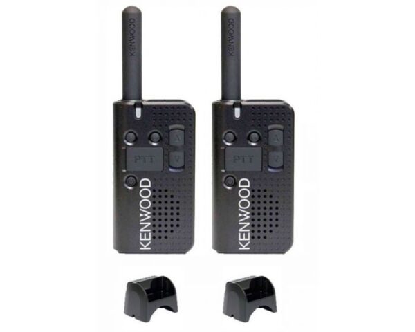 Set van 2 Kenwood PKT-23E vergunningsvrij met laders | PKT-23