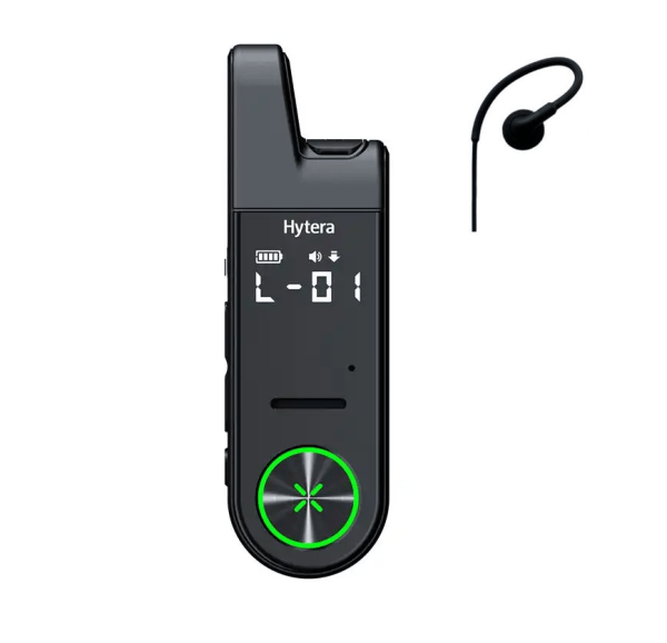 Hytera S1 Mini licentievrije 446-portofoon met oortje | S1 mini