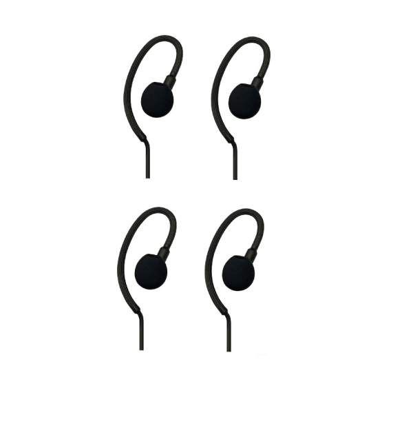 Set van 4 Hytera C-ring oortjes voor de Hytera S1 en S1 PRO | EM31