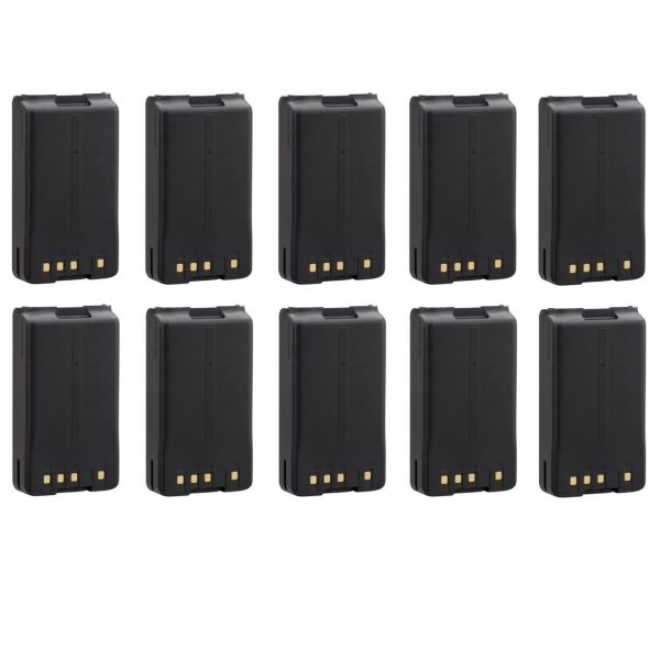 Set van 10 Kenwood NiMH accu 1400 mAh TK-serie BULKVERPAKKING | KNB-56N