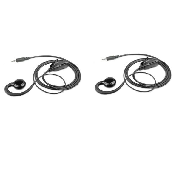 Set van 2 security oortjes C-ring voor Hytera S1 en Hytera S1 PRO portofoons | SV-3327-H1-1W