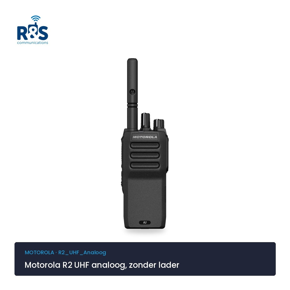 Motorola R2 portofoon – los of als set