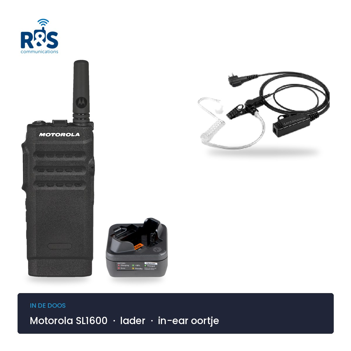 Motorola SL1600 portofoon – los of als set - Afbeelding 4